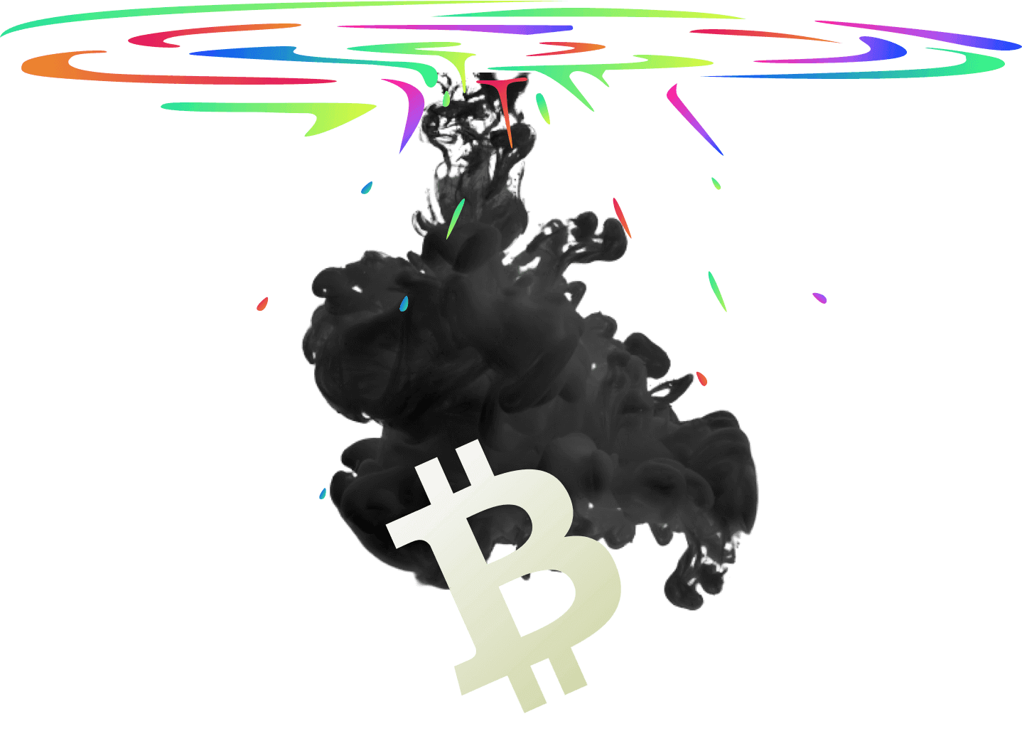 bitcoin born illustration