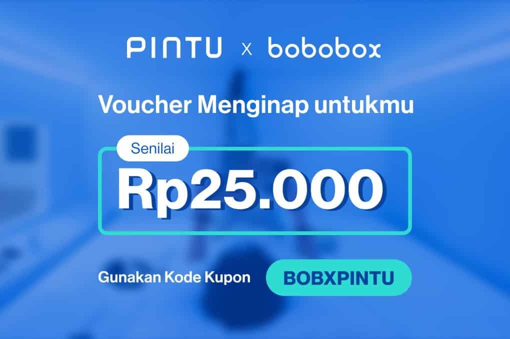 Gambar Bobobox x Pintu: Voucher Menginap Hotel Rp25.000,00