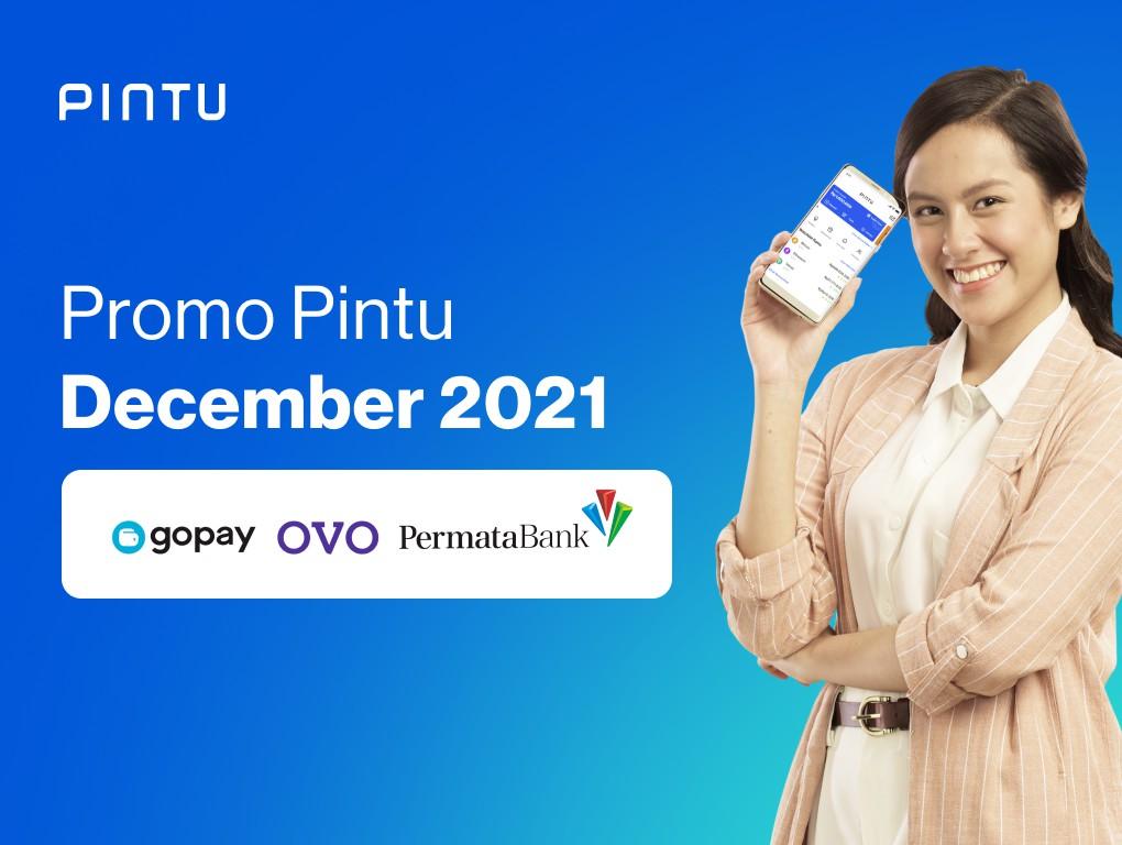 Gambar Promo Pintu Desember 2021: GoPay, OVO, Permata VA