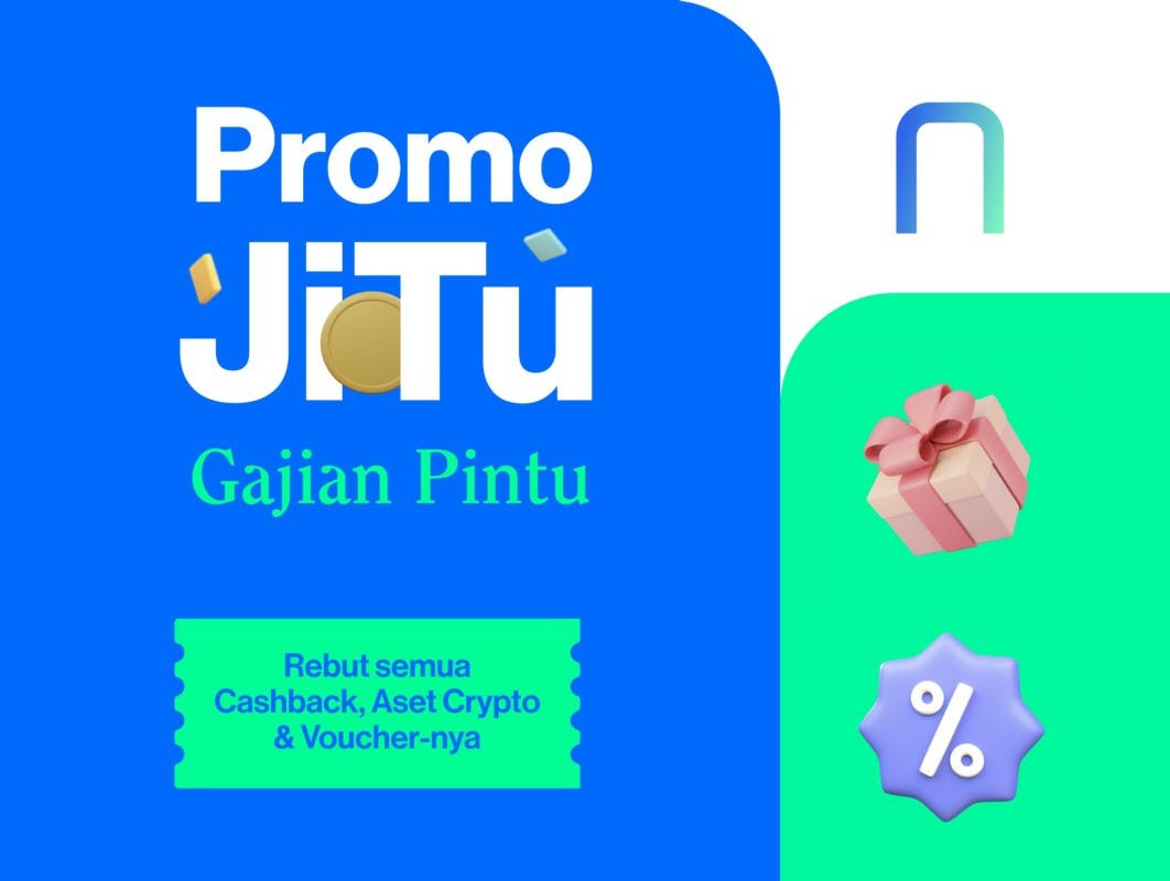 Gambar Promo Gajian Pintu Mei 2022: Dapatkan Cashback dan Bonus Aset Crypto Berlimpah!