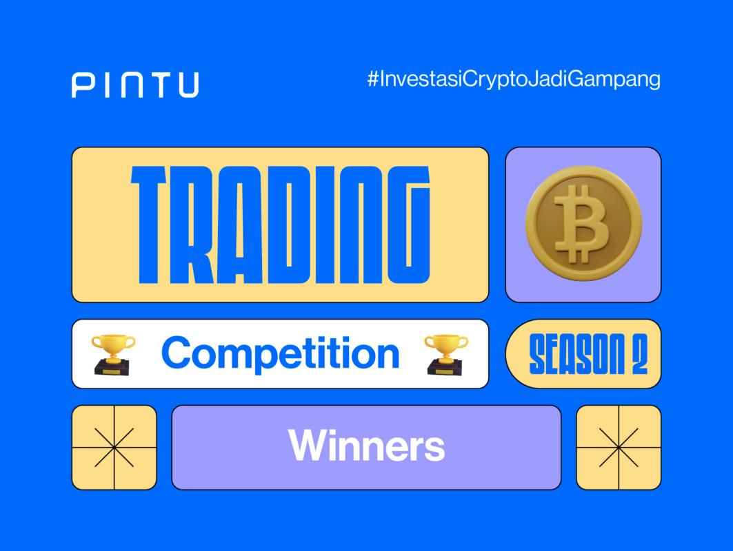 Gambar Pengumuman Pemenang Pintu Trading Competition 2022 Season 2!