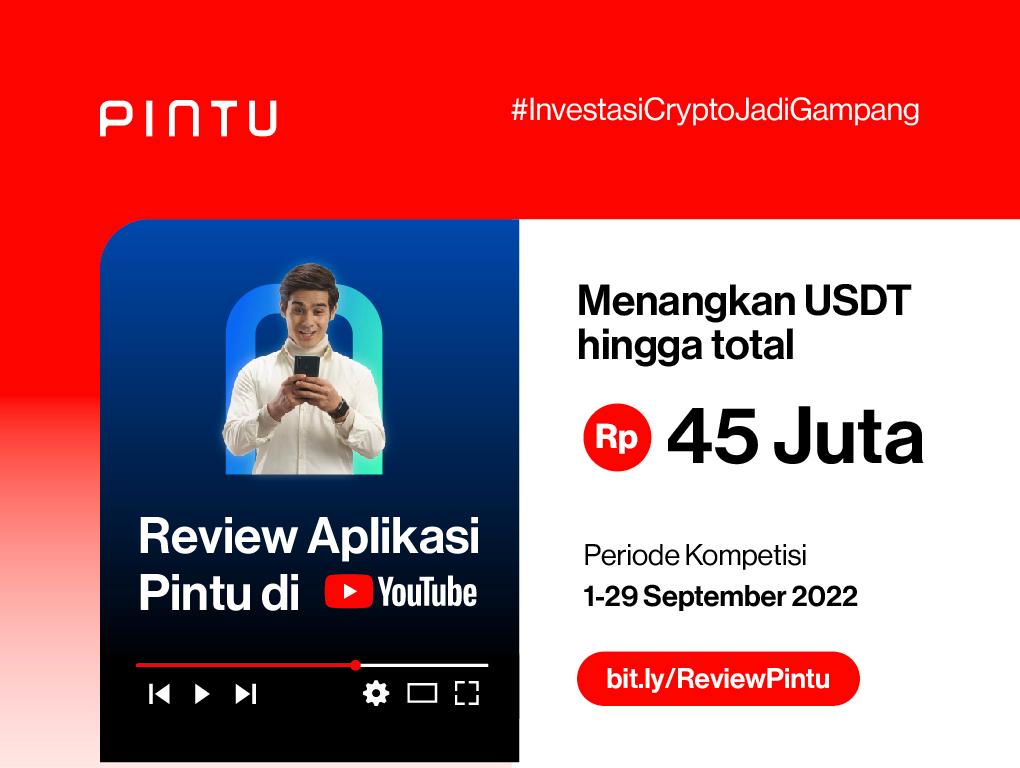 Gambar Review Aplikasi Pintu di Youtube Season 2, Menangkan Hadiah Total Rp45 Juta!