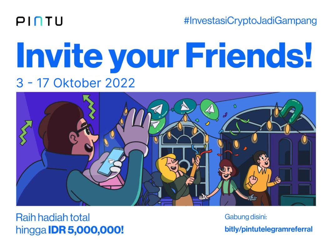 Gambar Telegram Referral Program: Dapatkan Total Hadiah Bitcoin Rp5 Juta