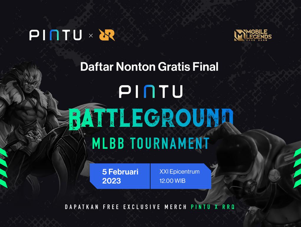 Gambar RRQ x Pintu Battleground: Tonton Final MLBB Tournament Offline dan Dapatkan Free Exclusive Merchandise