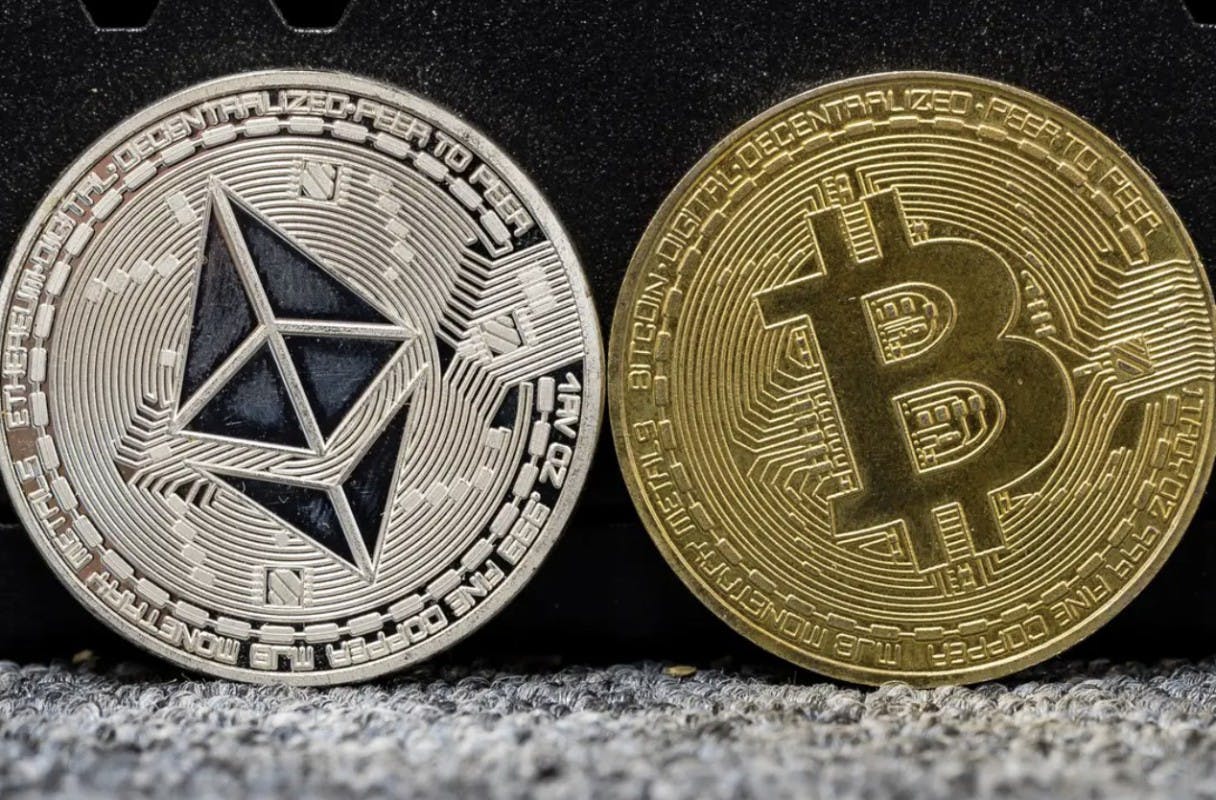 Gambar Bitcoin dan Ethereum: Siapkah Kamu untuk Lonjakan Harga di Awal 2024?