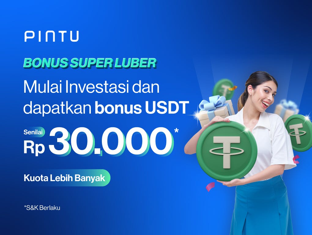 Gambar Promo Spesial September, Beli Crypto Pertama dan Raih Bonus Rp30.000 USDT!