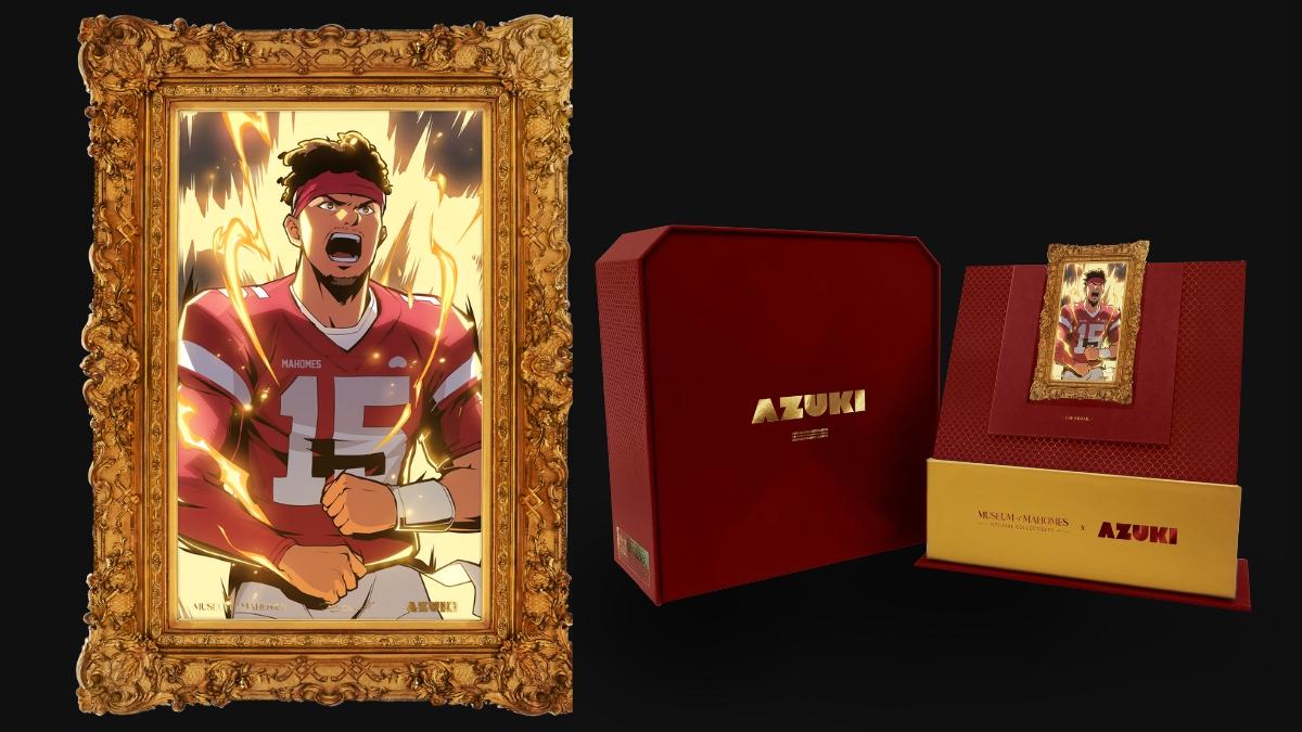 Gambar Patrick Mahomes Bertemu Azuki: Kartu NFT yang Mengguncang Dunia Olahraga!