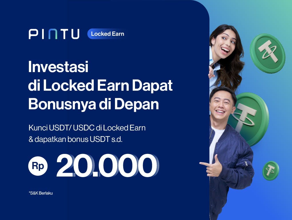 Gambar Coba Pintu Locked Earn Pertama Kali dan Dapatkan Bonus Spesialnya!