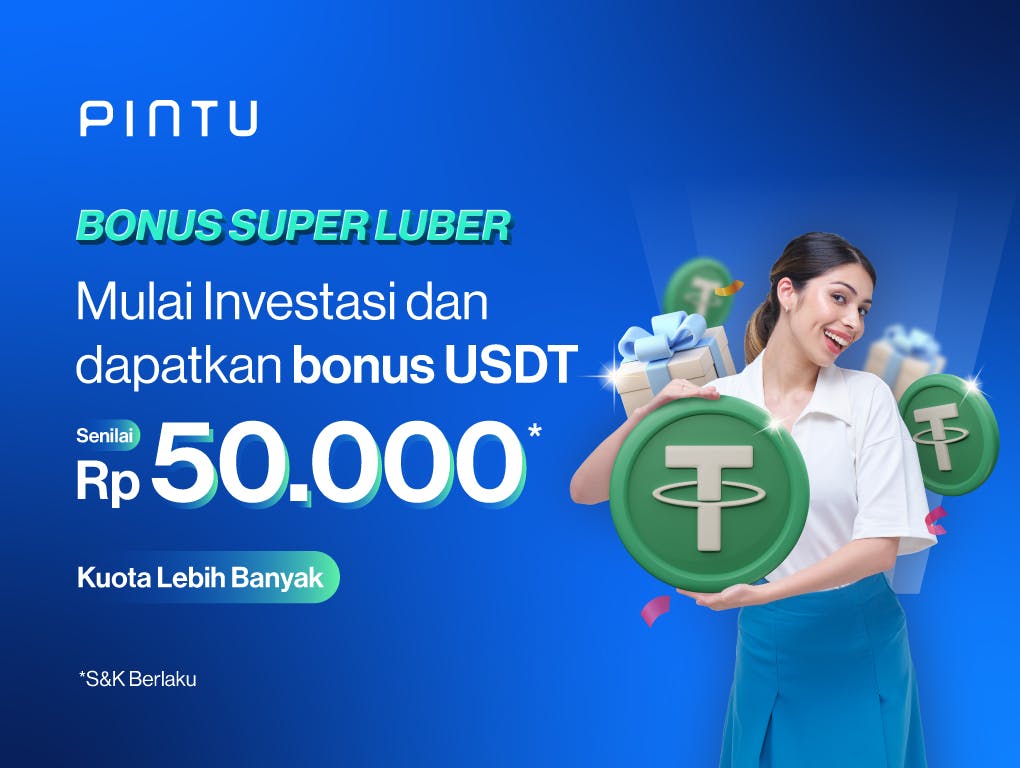 Gambar Beli Crypto Pertama dan Dapatkan Bonus USDT Senilai Rp50.000! (Edisi September)