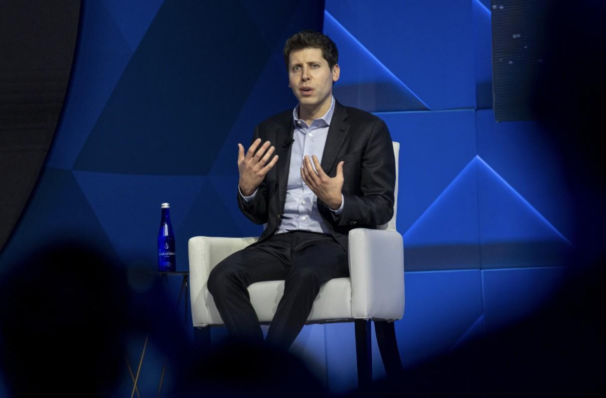 Gambar Sam Altman Menghadirkan ‘Potongan GPT’ untuk Mendanai UBI!