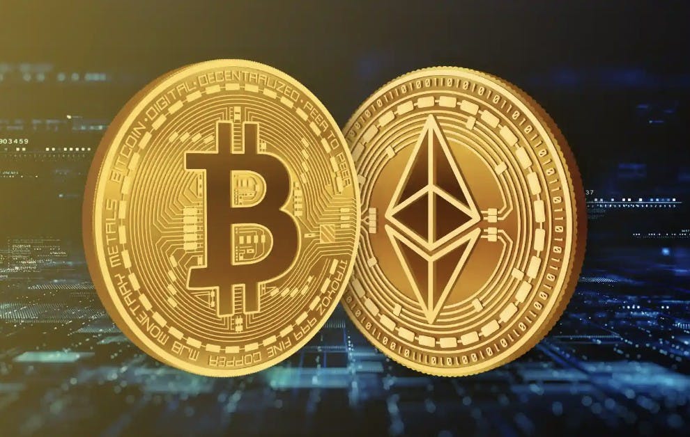 Gambar Bitcoin dan Ethereum: Kisah Dua Raksasa Crypto