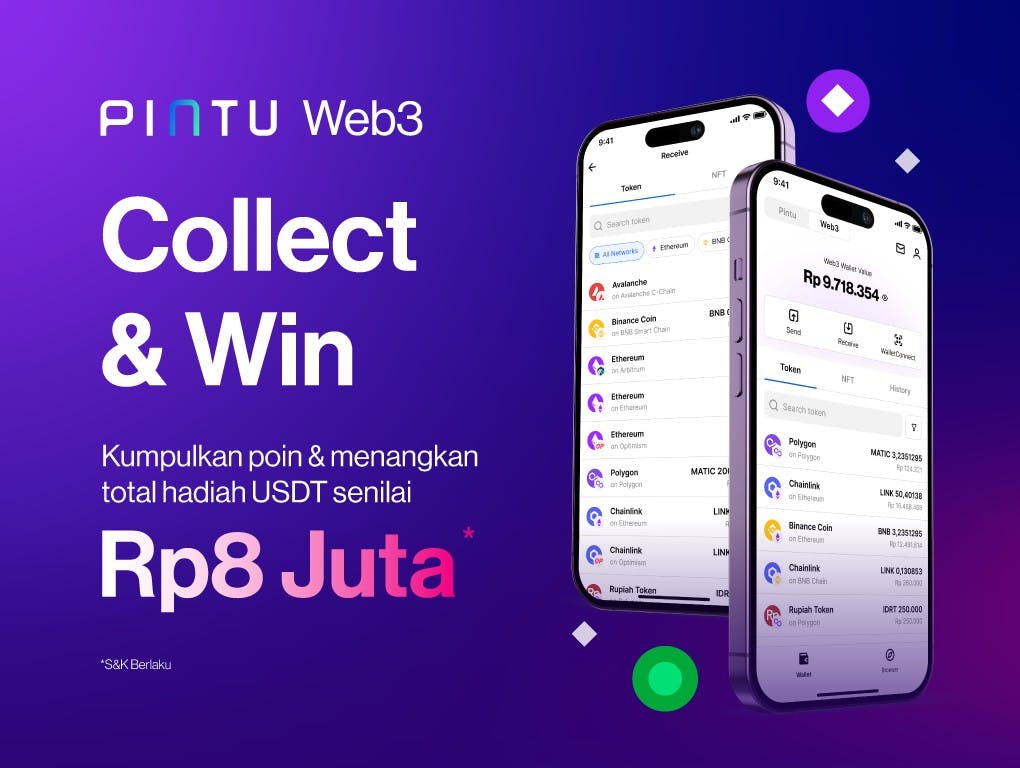 Gambar Pintu Web3 Mission: Penuhi Semua Misinya & Rebut Total Hadiah Rp8 Juta!