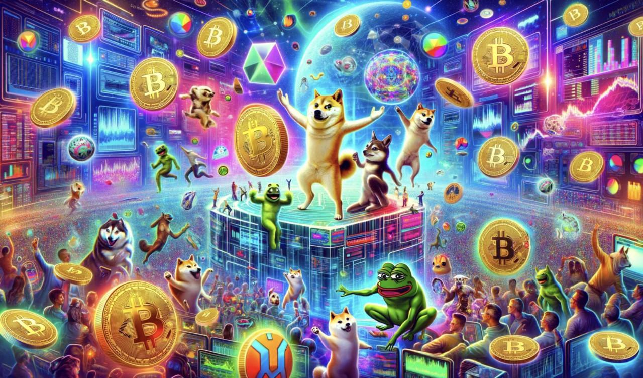 Gambar 4 Underrated Memecoin yang Siap Meroket di 2024