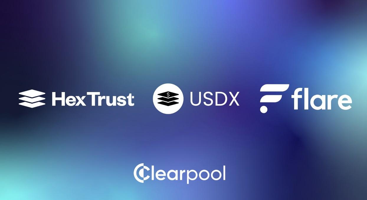 Gambar USDX: Stablecoin Pertama di Flare, Menghasilkan Keuntungan Nyata Melalui Clearpool!