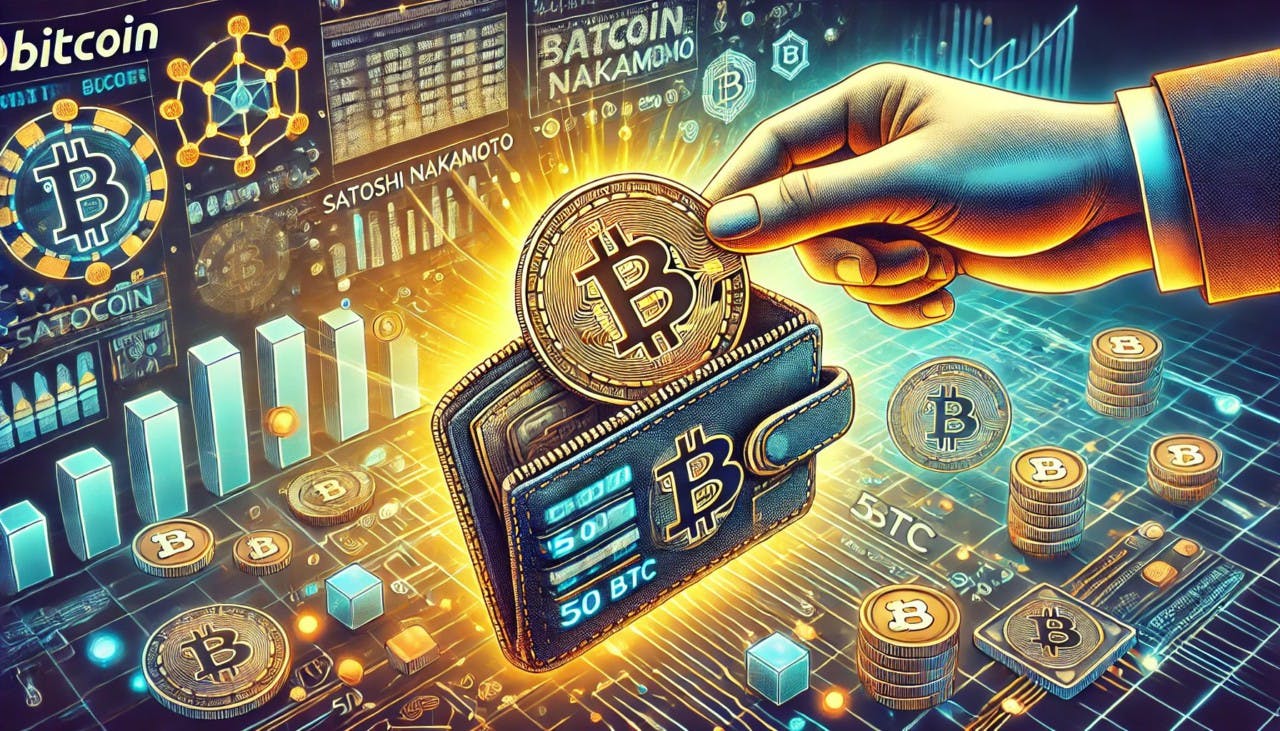 Gambar Dompet Bitcoin Era Satoshi Bangkit Setelah 14 Tahun, Kirim 50 BTC ke Binance!