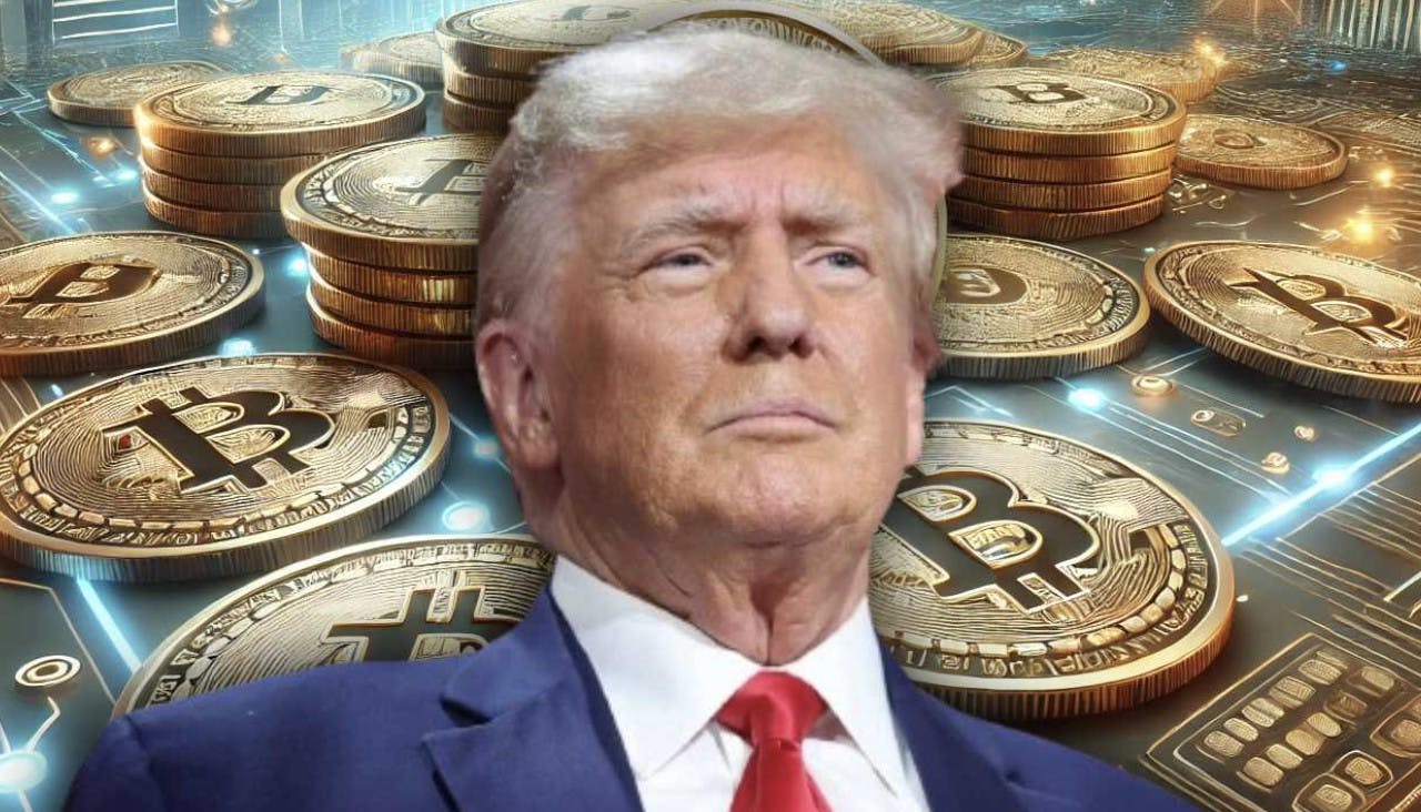 Gambar Joe Biden Mundur, Trump Pertimbangkan Bitcoin sebagai Aset Cadangan Strategis AS!