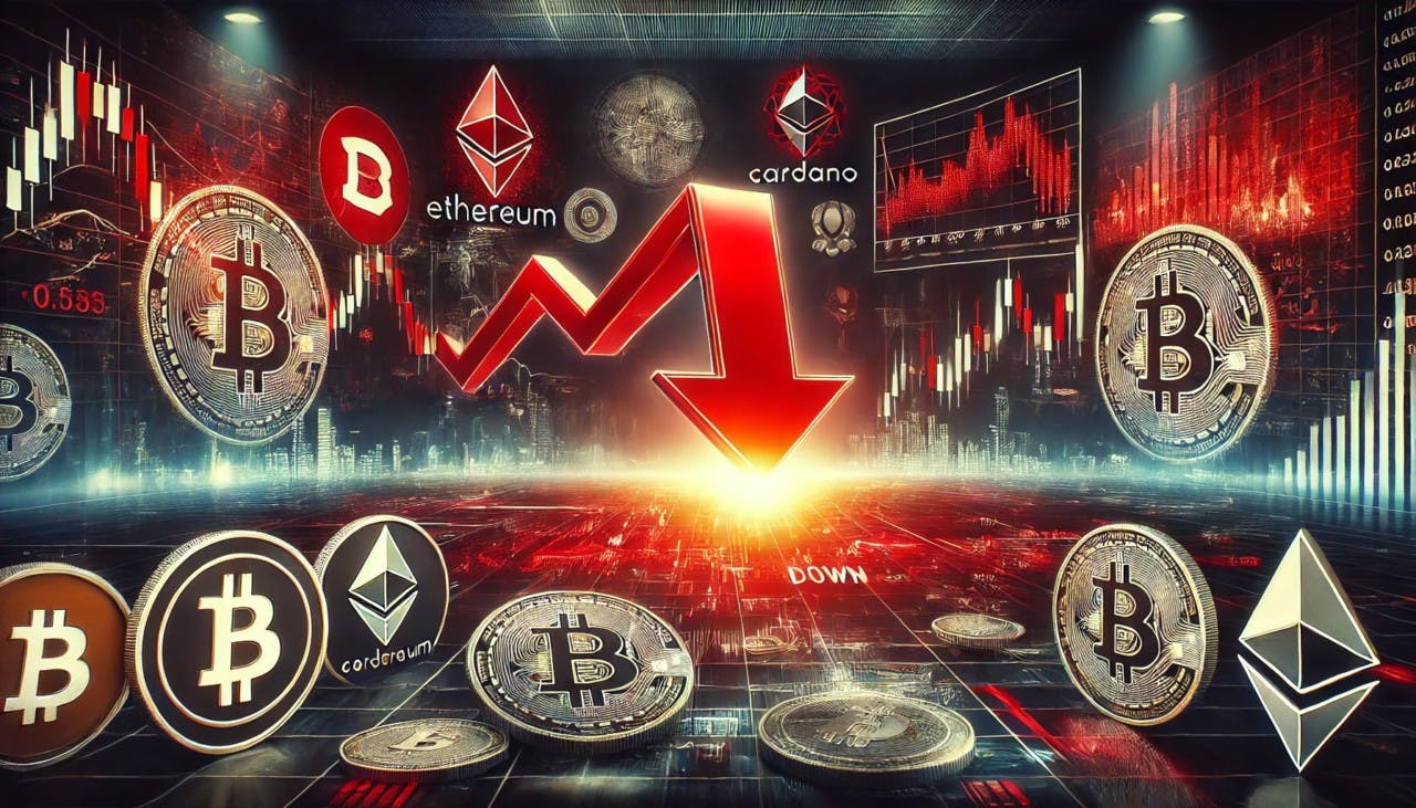 Gambar Market Kebakaran, Kenapa Crypto Turun Hari Ini (25/7/24)?