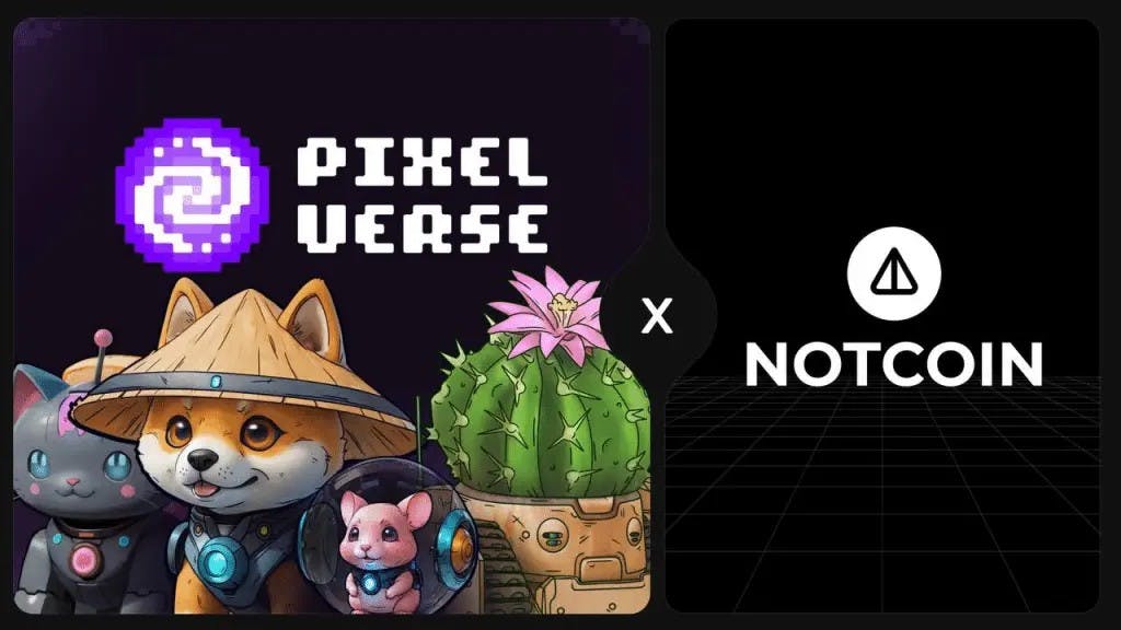 Gambar Pixelverse dan Notcoin Berkolaborasi, Hadiahkan $1 Juta untuk Pemegang Token $NOT!