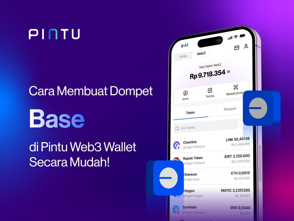 Gambar Cara Buat Dompet Base (cbETH) di Pintu Web3 Wallet