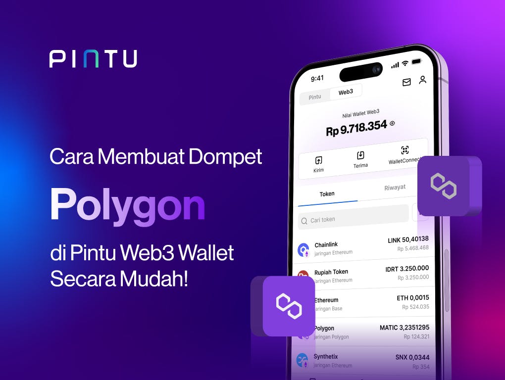 Gambar Polygon Wallet – Dompet MATIC Terbaik Pintu Web3 Wallet