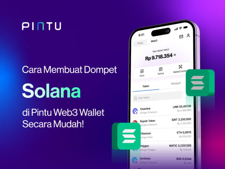 Solana Wallet (SOL) – Dompet Terbaik di Pintu Web3 Wallet