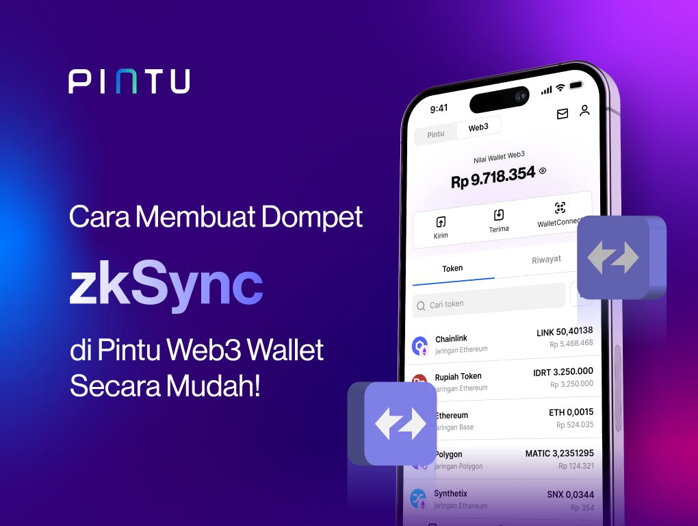 Gambar Cara Buat Dompet zkSync (ETH) di Pintu Web3 Wallet