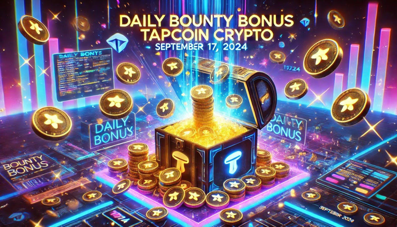 Gambar Update Daily Bounty Bonus Combo TapCoin ($TAP) 17 September 2024